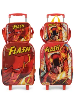 Kit mochilete e lancheira térmica Flash Oficial 