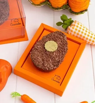 Cx. P/ 1 Ovo de Colher de 100 a 150 g. - Dobradura