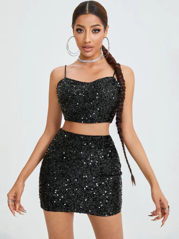 Conjunto paitê costas com zíper