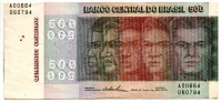 C149 - 500 Cruzeiros - Etnias / Raças - Data: 1972 - MBC/SOB