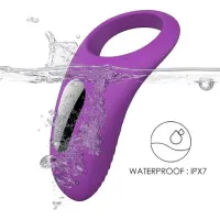 Anel Peniano Himan com Vibro Recarregável USB - 1329 - Foto 5