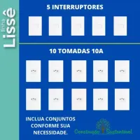 Siemens Conjunto 1 Interruptor simples com espelho placa 4x2 - Foto 2