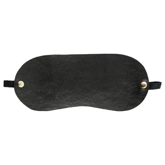 Venda Tapa Olhos Arredondada Preta Êxtase - EX04