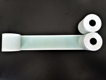 PAPEL TERMOSENSÍVEL P/ ECG TITB 55mm x 30m - PACOTE COM 10 ROLOS - Foto 2