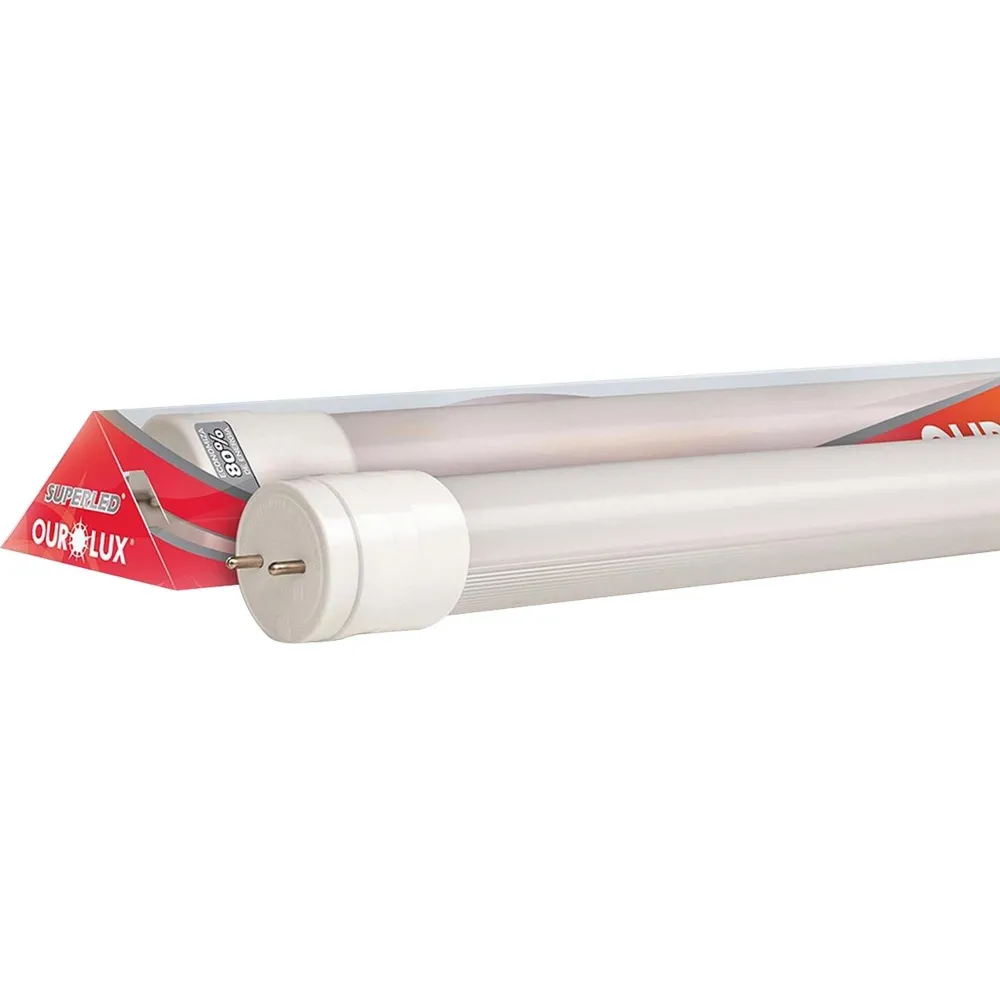 Ourolux Lampada Tubular Led 18W 120cm T8 Bivolt Imagem