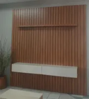 Painel Ripado 2.20 com Kit Gaveta + Módulo  0.5m largura 2,50