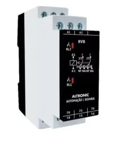 RELE DE REVEZAMENTO DE BOMBAS 24-240VAC-VCC RVB01MM24
