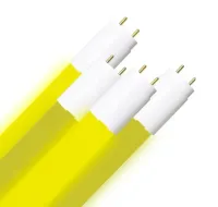 Lampada Tubular Led 18W 120cm T8 Bivolt Amarelo