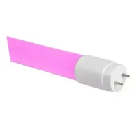 Lampada Tubular Led 18W 120cm T8 Bivolt Rosa - Foto 3