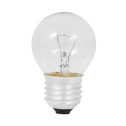 Lâmpada Bolinha Transparente 25w Imagem
