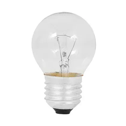 Lâmpada Bolinha Transparente 40w Imagem