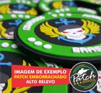 Patch Emborrachado personalizado 20 unidades - Foto 2