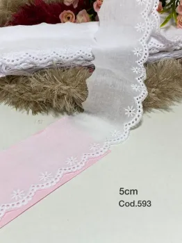   BORDADO DE ALGODÃO cal 17 cod.593