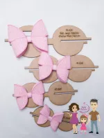 G1.295 Gabarito de Moldes em MDF Laço Rápido