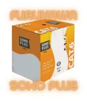 Furukawa Soho Cabos De Rede Cat6 4 Pares - Cabo de Internet RJ45 PC Rolo 305 metros Caixa  - Foto 2