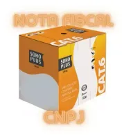 Furukawa Soho Cabos De Rede Cat6 4 Pares - Cabo de Internet RJ45 PC Rolo 305 metros Caixa  - Foto 4