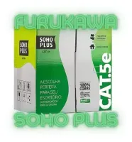 Soho Furukawa Cabos De Rede Cat5 4 Pares - Cabo de Internet RJ45 PC Rolo 305 metros Caixa  - Foto 7