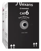 Nexans Cabos De Rede Cat6 4 Pares - Cabo de Internet RJ45 PC Rolo 305 metros Caixa  - Foto 2