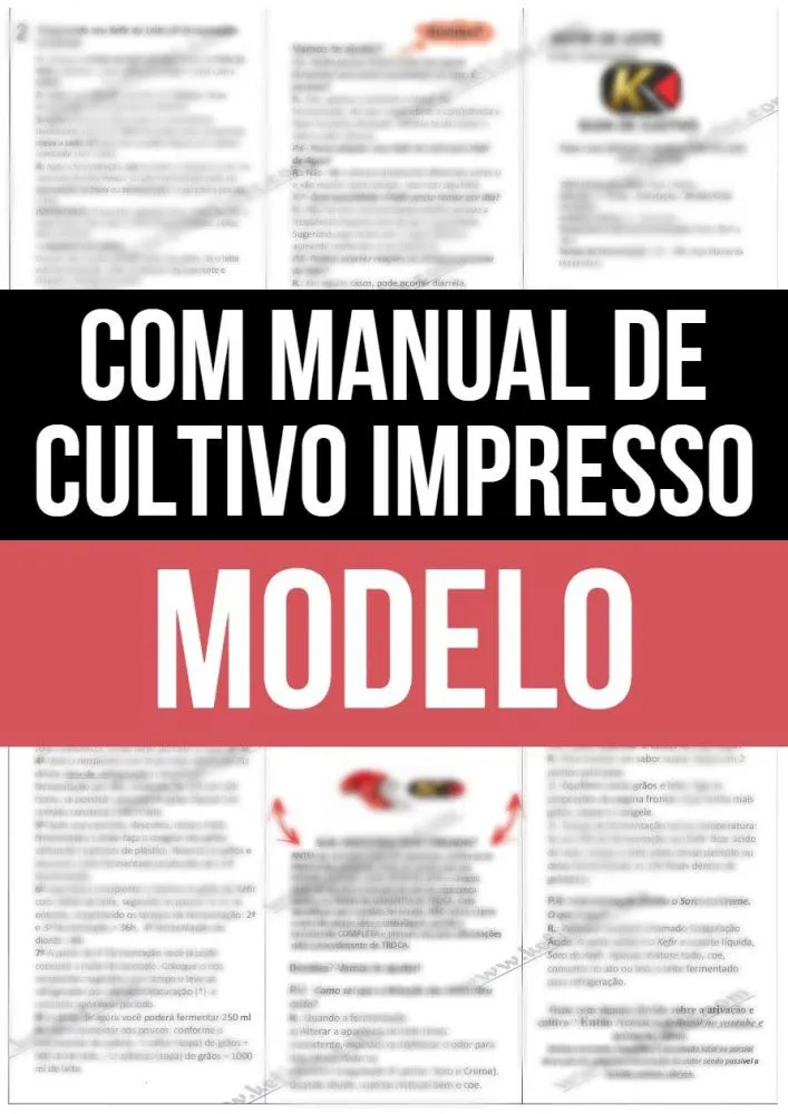 Doação de KEFIR DE ÁGUA