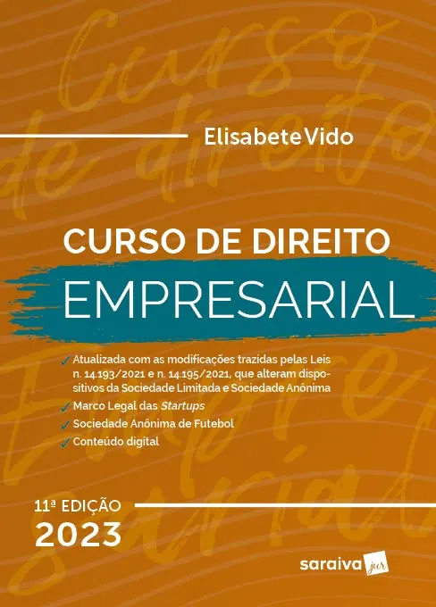 CURSO DE DIREITO EMPRESARIAL - 11° EDIÇAO 2023 (PRODUTO NOVO)