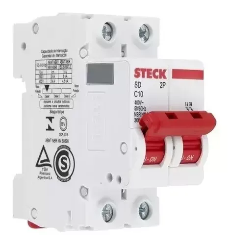 STECK Disjuntor  bipolar 25a Imagem