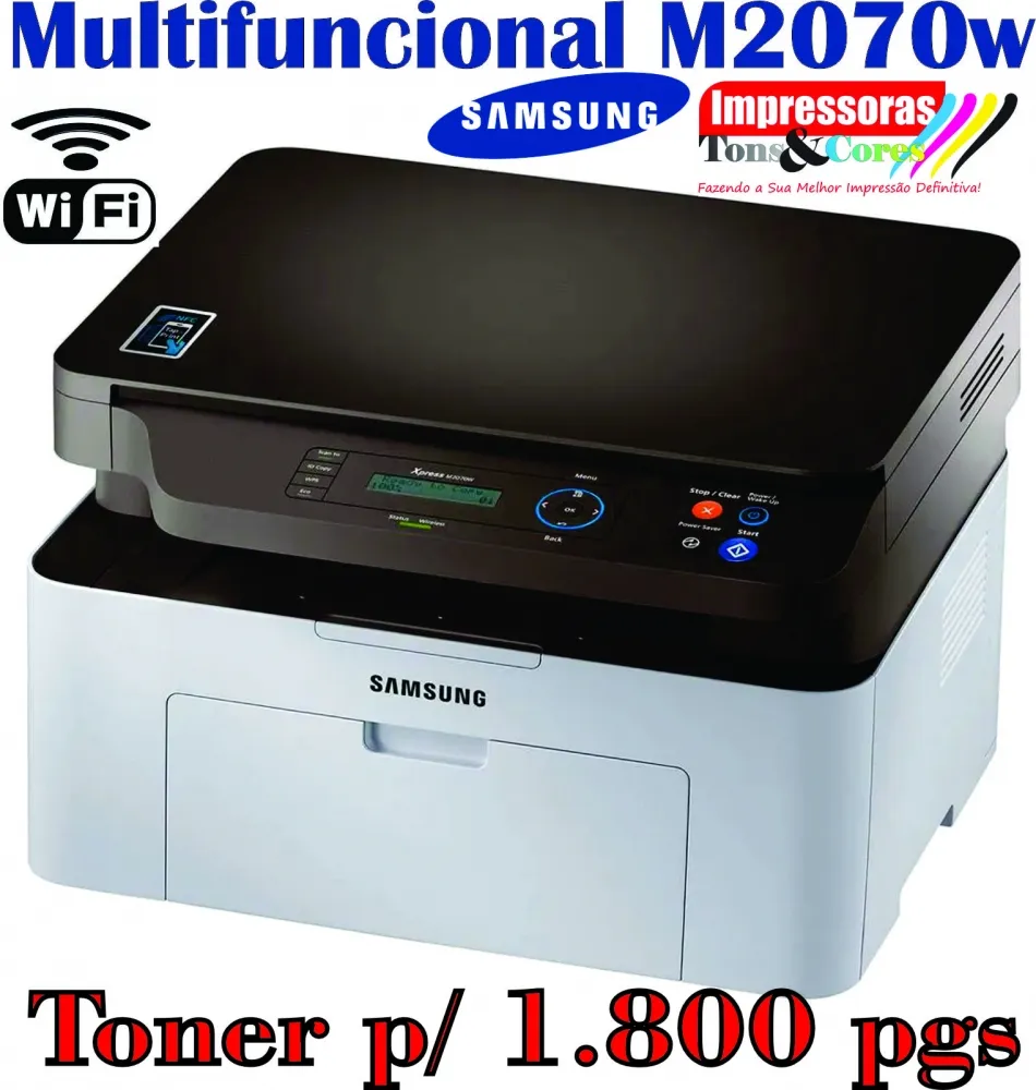 Multifuncional Laser Samsung Xpress Sl-M2070w 