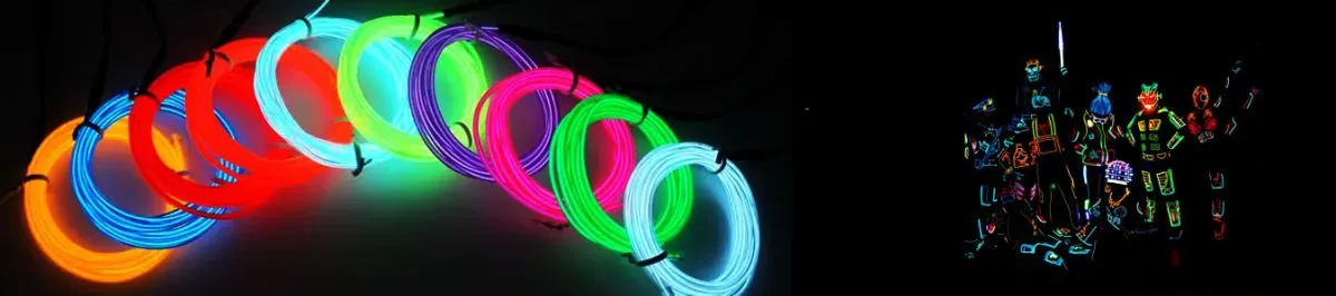 Fio Luz Neon Led Flexivel 5 Metros El Wire 12v