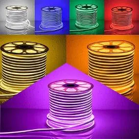Mangueira Neon Led Flex Profissional Rolo 100 metros Imagem