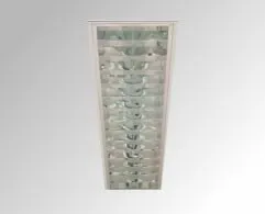 Cópia de Luminaria Embutir C/ Louver 2X32/40W Imagem