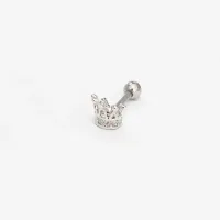 Micro Bell Aço Banho de Diamante M642 - PINGENTE 019 BNH10