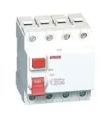 STECK Disjuntor DR Interruptor Fuga diferencial  4P  Tetrapolar 63a Imagem