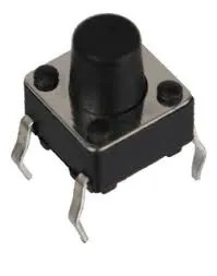 CHAVE TACTIL 6X6X7MM 4 TERMINAIS