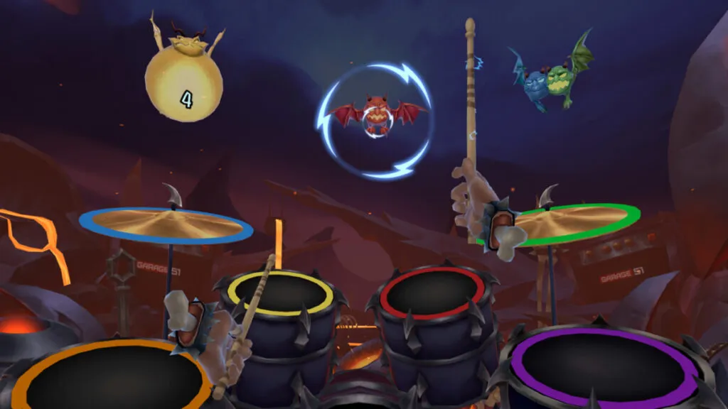 RVCS Games Drums Rock VR2 PS5