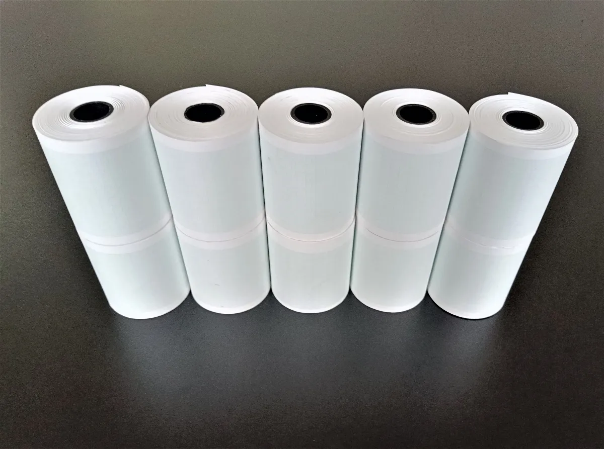 PAPEL TERMOSENSÍVEL P/ ECG TITB 63mm x 30m - PACOTE COM 10 ROLOS Imagem