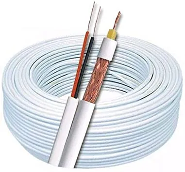 Cabo Coaxial Câmeras De Segurança Cftv 4mm Bipolar 80% 100m