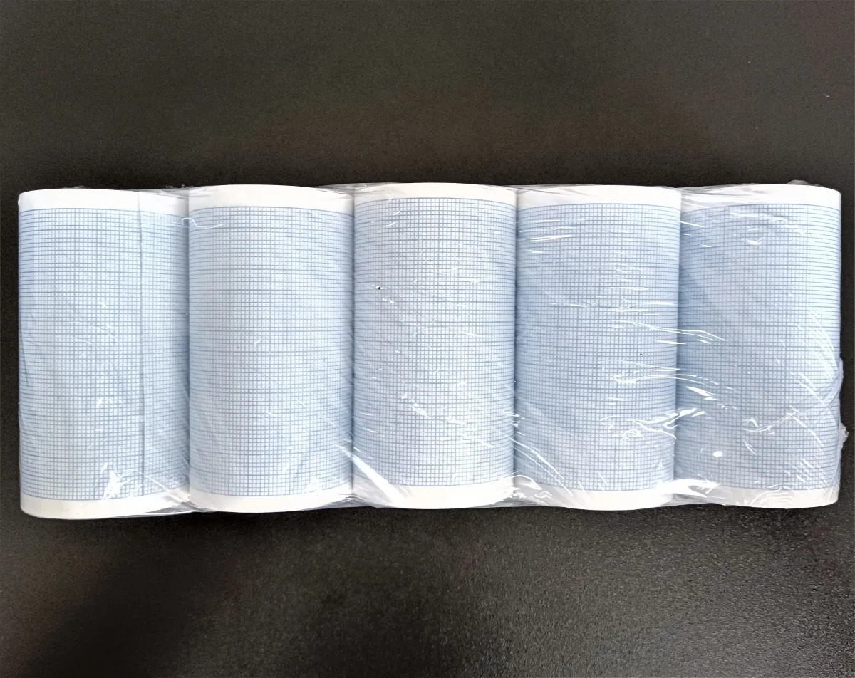 PAPEL TERMOSENSÍVEL P/ ECG TITB 80mm x 20m - PACOTE COM 10 ROLOS