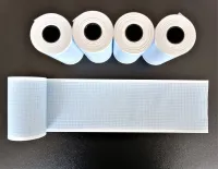 PAPEL TERMOSENSÍVEL P/ ECG TITB 80mm x 20m - PACOTE COM 10 ROLOS - Foto 2