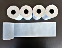 PAPEL TERMOSENSÍVEL P/ ECG TITB 80mm x 30m - PACOTE COM 10 ROLOS - Foto 2