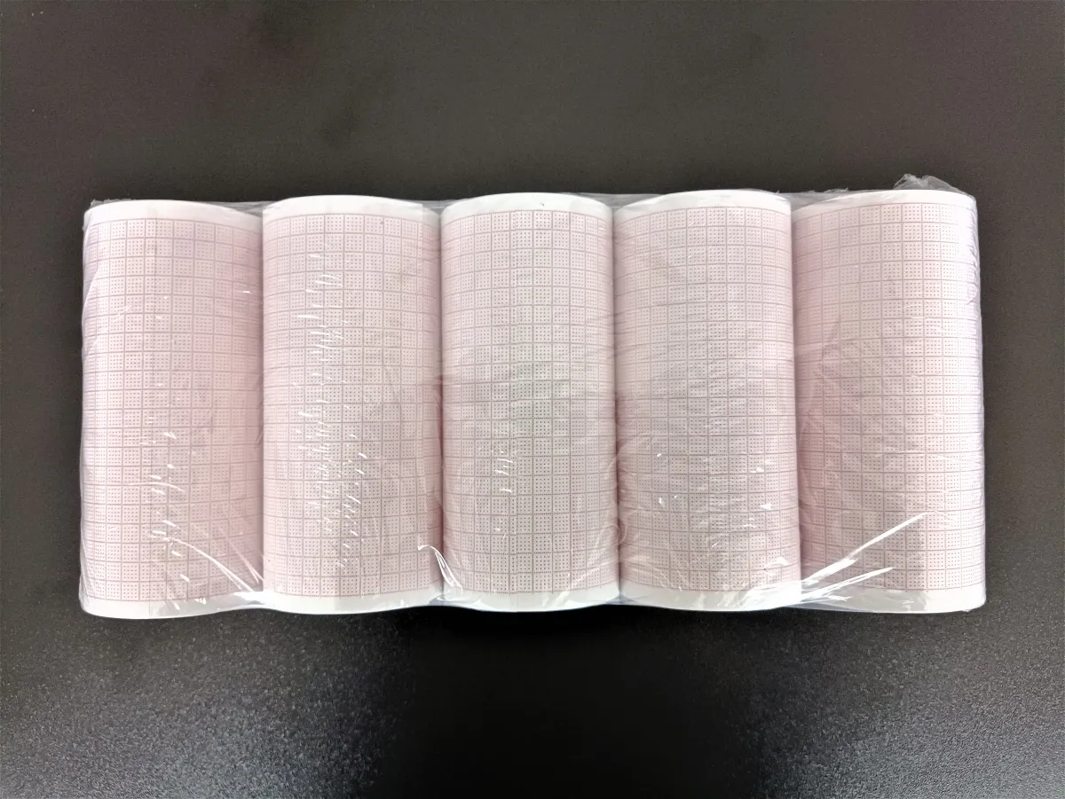 PAPEL TERMOSENSÍVEL P/ ECG TITB 110mm x 30m - PACOTE COM 10 ROLOS