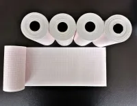 PAPEL TERMOSENSÍVEL P/ ECG TITB 110mm x 30m - PACOTE COM 10 ROLOS - Foto 4