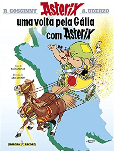 ASTERIX - UMA VOLTA PELA GALIA COM ASTERIX - VOL 10 (PRODUTO USADO - MUITO BOM)