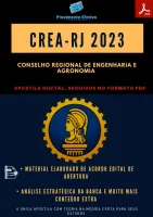 Apostila CREA RJ Administrador Ano 2023 