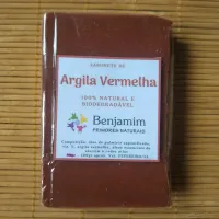 Sabonete de ARGILA VERMELHA