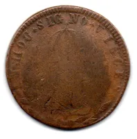 18?? - 80 Réis - C/ Carimbo Geral de 40 - Moeda Brasil Império - UTG - Foto 2