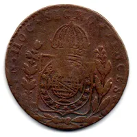 1830R - 80 Réis - C/ Carimbo Geral de 40 - Moeda Brasil Império - Foto 2