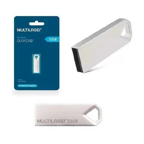 Pendrive Multilaser Diamond 32GB
