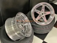 Rodas SPORT STAR II POLIDA Aro 15 Tala 8 5X114  - VISION WHEEL(PAR) (FRETE A COBRAR NO DESTINO) - Foto 7