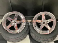 Rodas SPORT STAR II POLIDA Aro 15 Tala 7 5X114  - VISION WHEEL(PAR) (FRETE A COBRAR NO DESTINO) - Foto 4