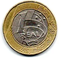 1998 - 1 Real - Comemorativa 50 Anos Declaração dos Direitos Humanos - DH - Moeda Brasil - MBC - Foto 2