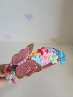 Tiara Jardim Borboletas e Flores - Foto 2